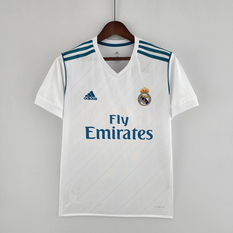 CAMISA RETRÔ REAL MADRID HOME 17/18