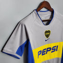 CAMISA BOCA JUNIORS RETRÔ AWAY 01/02