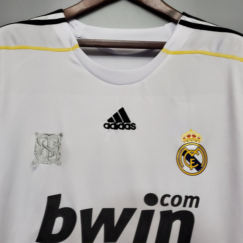 CAMISA RETRÔ REAL MADRID HOME 09/10