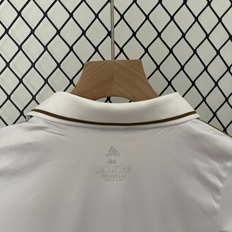 KIT INFANTIL RETRÔ REAL MADRID HOME 11/12