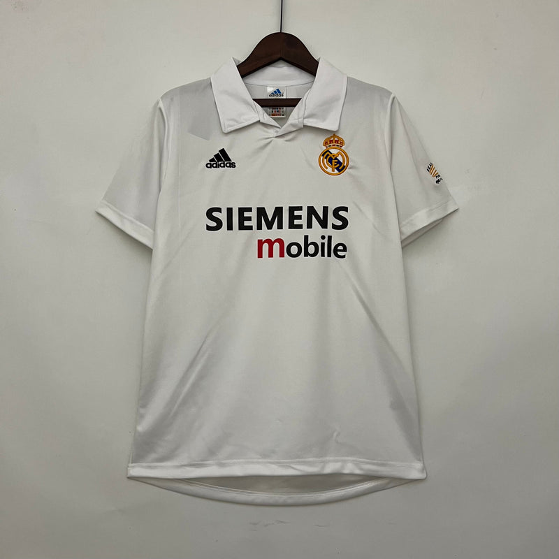CAMISA RETRÔ REAL MADRID HOME 02/03
