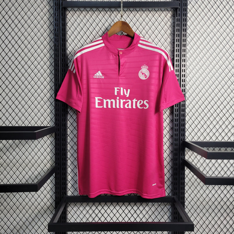 CAMISA REAL MADRID RETRÔ ROSA 2014/15
