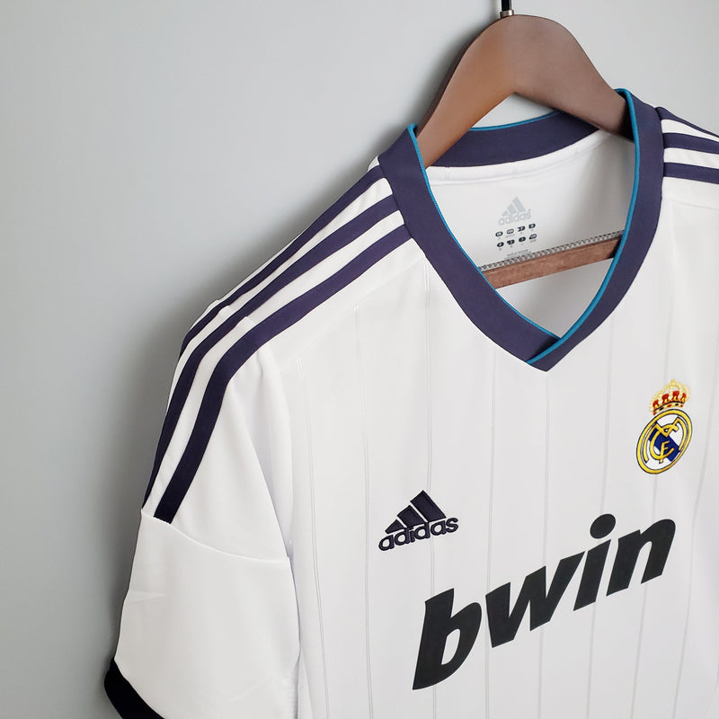 CAMISA RETRÔ REAL MADRID HOME 12/13