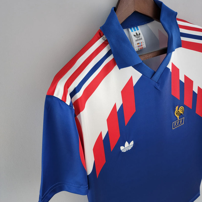 CAMISA RETRÔ FRANÇA HOME 88/89
