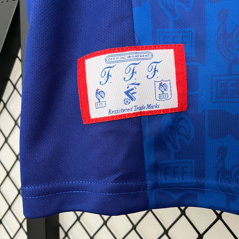 CAMISA RETRÔ FRANÇA HOME 1996