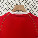 KIT INFANTIL RETRÔ MANCHESTER UNITED HOME 06/07