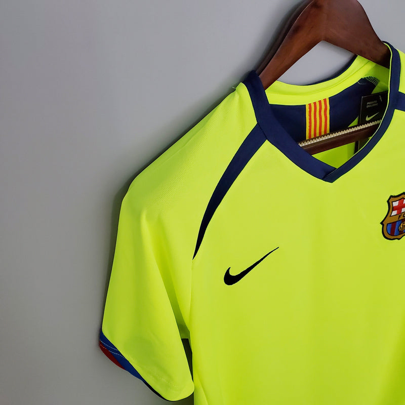 CAMISA RETRÔ BARCELONA AWAY 05/06