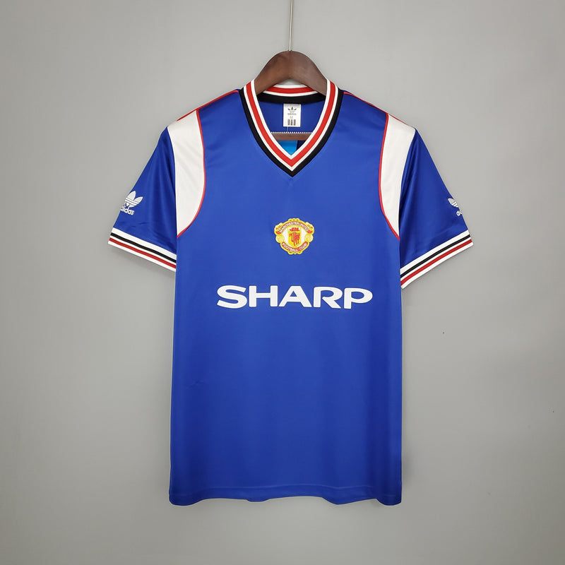 CAMISA RETRÔ MANCHESTER UNITED THIRD 85/86