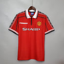CAMISA RETRÔ MANCHESTER UNITED HOME 98/99