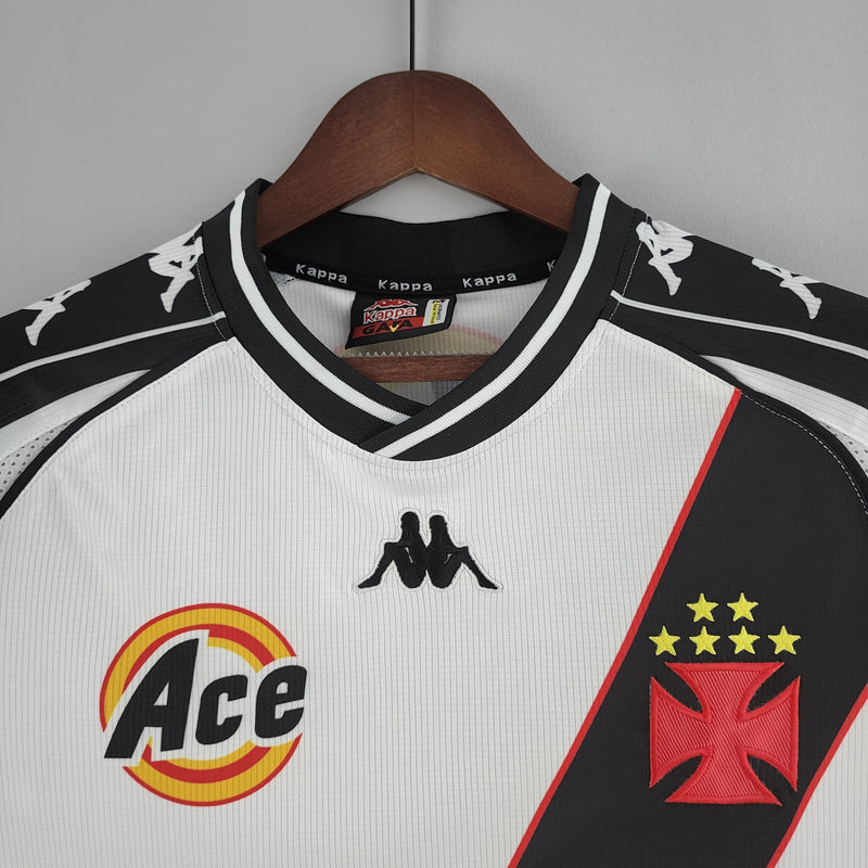CAMISA RETRÔ VASCO DA GAMA WHITE 2000