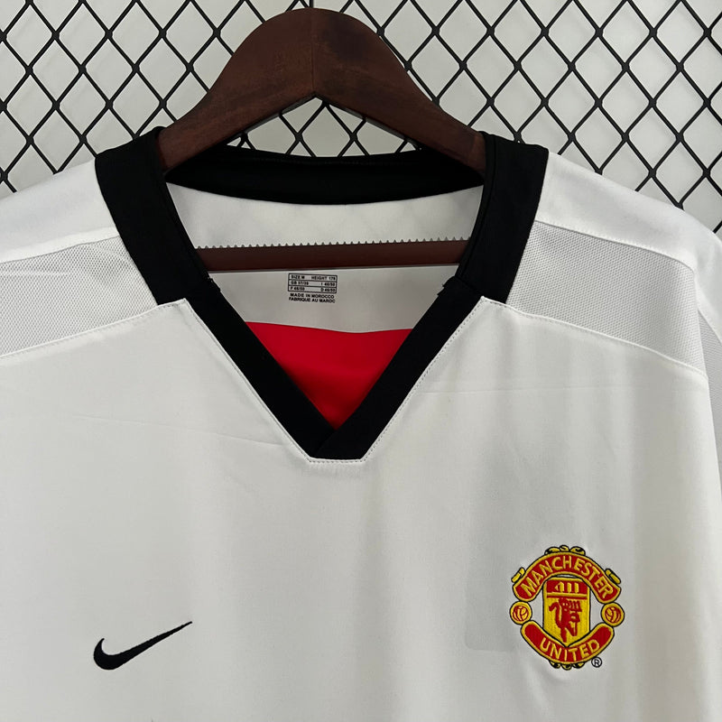 CAMISA RETRÔ MANCHESTER UNITED AWAY 02/03