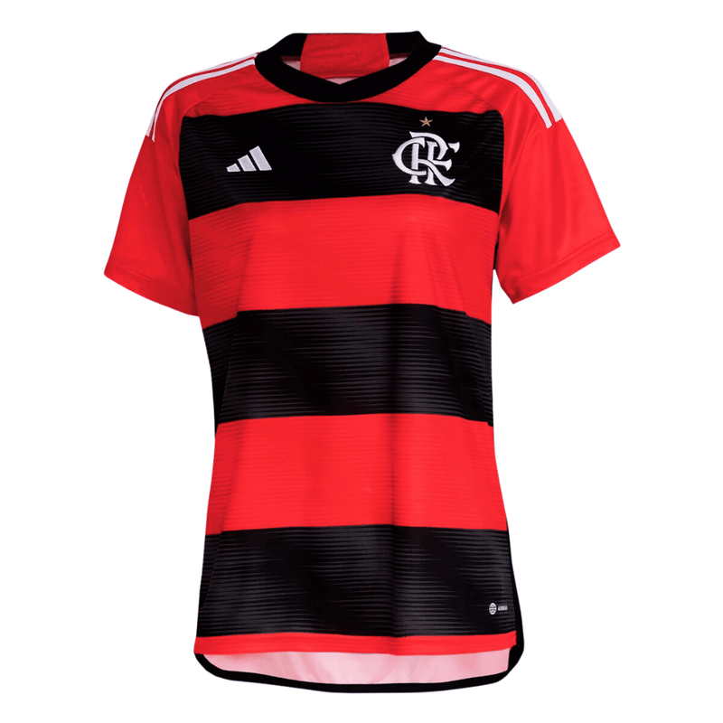 Camisa Feminina Flamengo I  2023/24 - Lançamento