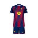 CONJUNTO INFANTIL BARCELONA HOME I 2025/26