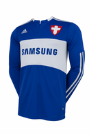 CAMISA RETRÔ PALMEIRAS SAVÓIA BLUE MANGA LONGA 2009/10