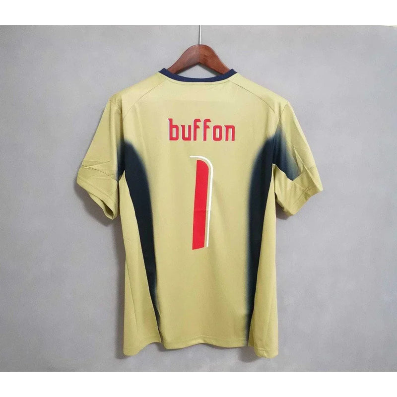 CAMISA RETRÔ ITÁLIA GOLD 2006